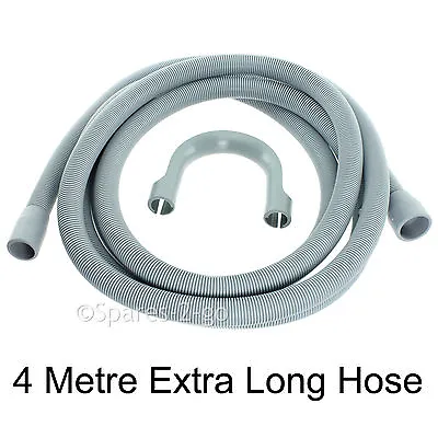HOOVER Washing Machine Drain Hose Washer Dryer Outlet Water Pipe 4m 29 & 22mm • £8.99