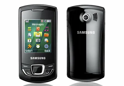 Samsung Monte Slide GT-E2550 - Strong Black (Unlocked) Smartphone Brand New • £229.99