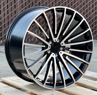 17  S580 Amg Style Black Wheels Rims Fits 4matic Mercedes Benz C250 C300 C350 • $690