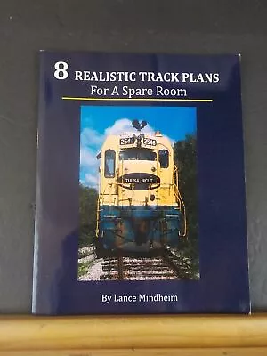 8 Realistic Track Plans For A Spare Room By Lance Mindheim 2009 Soft Cover • $33.72