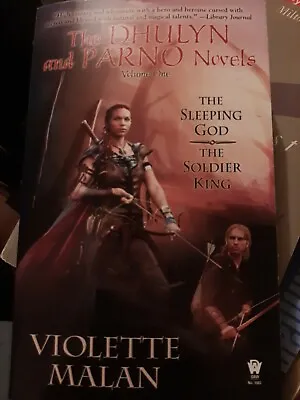 The Dhulyn And Parno Novels: The Sleeping God The Soldier King Violette Malan • $5