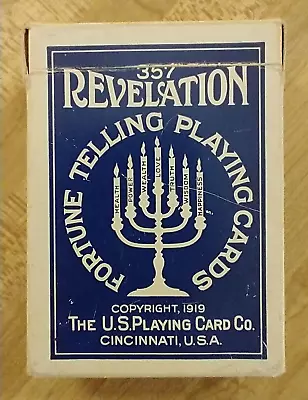 Vintage Revelation 357 Fortune Telling Playing Cards • $39.95