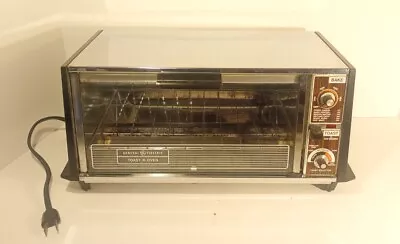 Vintage GE General Electric Toast-R-Oven Toaster Oven Broil Bake Toast No Trays • $45