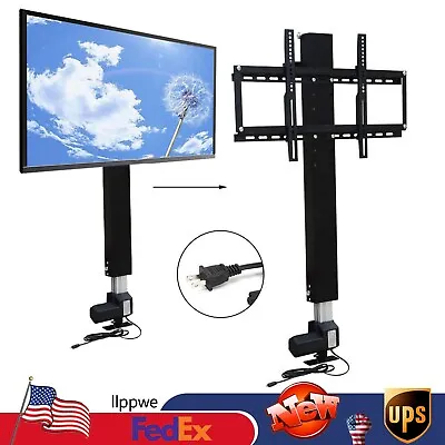 Motorized TV Lift Bracket Mechanism For TVs Lift Stand Mount 26 -57  &Remote NEW • $109.26