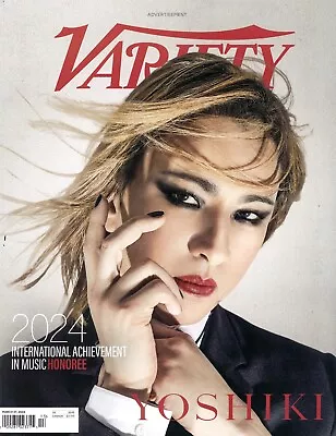 VARIETY MAGAZINE - MARCH 27 2024 - YOSHIKI (Cover) • $17.99