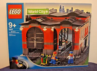 $600 • Buy LEGO World City: Train Engine Shed (10027) New Sealed 