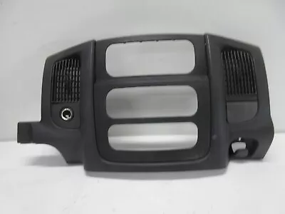 02-05 Dodge Ram 1500 Radio Dash Climate Control A/c Heater Vent Bezel Black Oem • $147