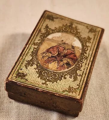 Antique Miniature Dollhouse Hanky/dresser Box... Worn • $10