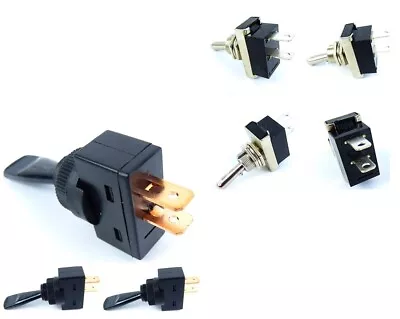 Hyfive 12V Toggle Mini Switch On/Off Car Dash Lights Flick Switch 1 Unit • $3.12