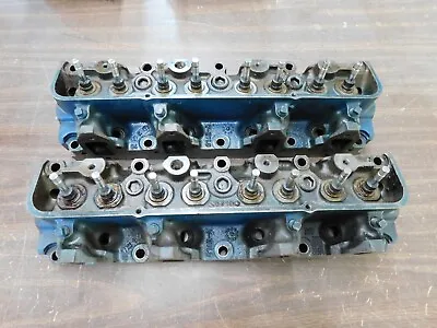 Rebuilt OEM Ford 1967 Mustang Shelby GT500 Cylinder Heads Thermactor Head Pair • $1500