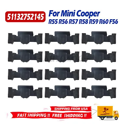 12PCS Headlight Trim Ring Clips For Mini Cooper R55 R56 R57 R58 R59 R60 F56 • $12.32