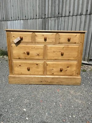 £350 • Buy Solid Pine Merchant Chest Of Drawers