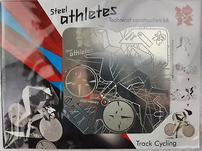 Olympic Track Cycling Bike Cyclist Stainless Steel Origami Construction Kit • £5.95