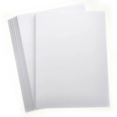 20 SHEETS SNOW WHITE A4 SMOOTH CARD 160gsm CRAFT HOBBY PRINTER • £2.95