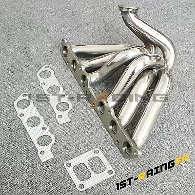 V2 T4 Flange Turbo Exhaust Manifold For Toyota Supra Lexus SC GS IS300 2JZGE 3.0 • $300.79