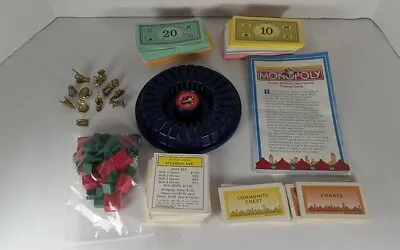 1995 Monopoly Deluxe Edition Game Replacement Pieces Gold Token Wood Money Cards • $17.98