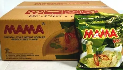 Mama Green Curry Instant Noodles 1.94 Oz X 30 Packs ~ US SELLER ~ SALE • $19.99