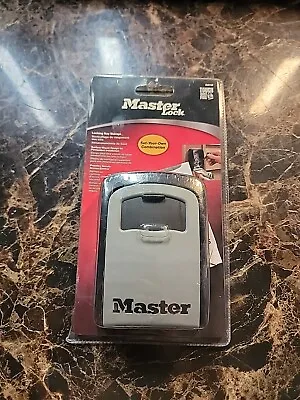 Master Lock Wall Mount Lock Box Realtors Key Box Holds 5 Keys Model 5401D (E3C) • $18.50