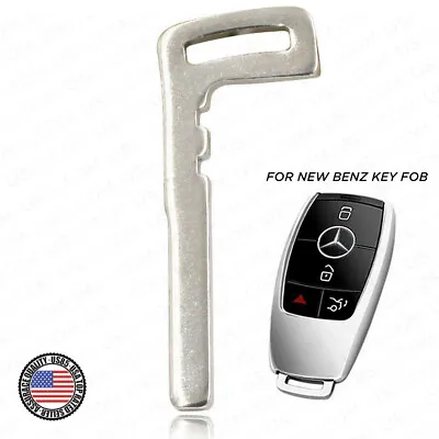 Insert Small Key Blank Emergency New Key Uncut Blade For Mercedes S E G Class • $9.99
