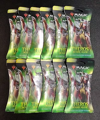 Magic The Gathering THEROS BEYOND DEATH Lot Of 12 Collector Packs = BOOSTER BOX • $199.95