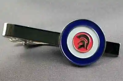 New Trojan Laurel Lambretta Scooter MODS 2Tone Ska Tie Clip Enamel Metal Tiepin • £3.49