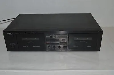 ^^ Yamaha Natural Sound Stereo Double Cassette Deck K-65 (jms63) • $82.74