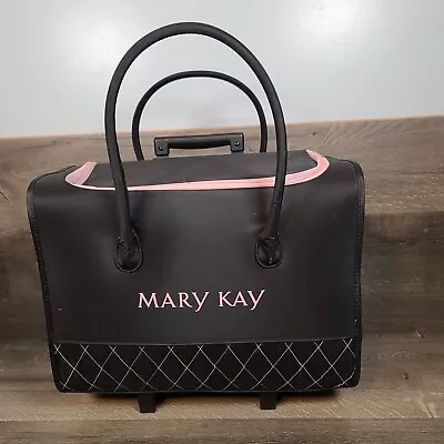 Mary Kay Consultant Rolling Cosmetic Luggage Bag- Vintage • $60.95