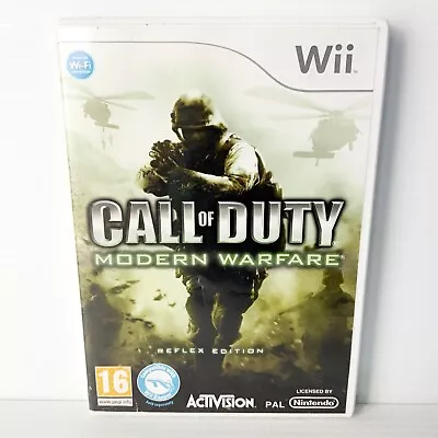 Call Of Duty Modern Warfare + Manual - Nintendo Wii - Tested & Working • $9.80