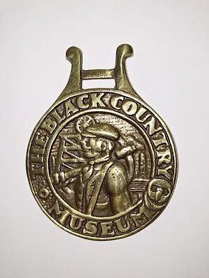 Vintage The Black Country Museum Coal Mining Horse Brass Medallion Pre-owned • $24.99