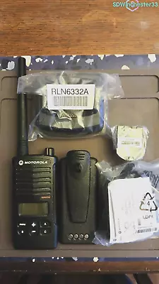 Motorola RDX RDM2070d 7Ch 2W VHF MURS Walkie Talkie Two Way Radio READ! • $130