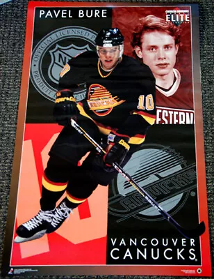PAVEL BURE Vancouver Canucks NHL 1994 Costacos Elite Series 23x35 POSTER • $67.99