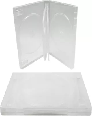 (1) DV6R22CLWT 6 Disc Clear Empty Replacement Media Storage CD DVD 22MM Box Case • $12.99