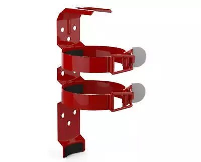 Ameritron 4.25  Cylindrical Fire Extinguisher Vehicle Bracket W/ Dual Strap • $15.61