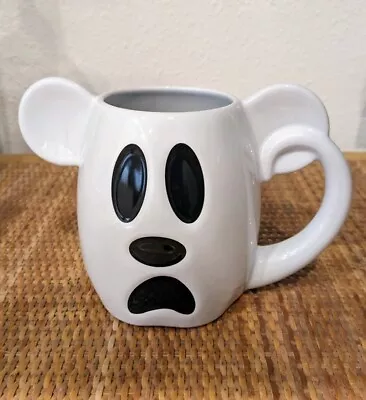 Disney Parks 2018 Halloween Mickey Mouse Ghost Boo To You Coffee Mug • $89.99