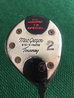 1954 MacGregor TP Special Eye-O-Matic Tourney Persimmon 2 Wood • $99