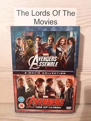 Avengers Assemble & Avengers Age Of Ultron (DVD 2012) Marvel Superhero [R2] UK  • £5.99