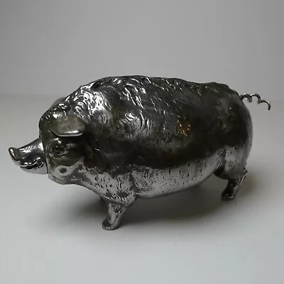 Rare Polished Pig / Hog Mechanical Bell C.1890 • $2233.43