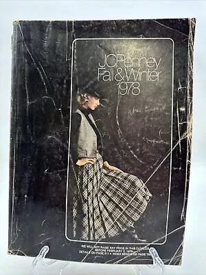 JCPenney Fall And Winter Catalog 1978 Vintage Sale Catalog • $39.99