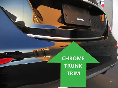 Chrome TRUNK TRIM Tailgate Molding Kit For Mazda Models 2002-2022 • $15.52