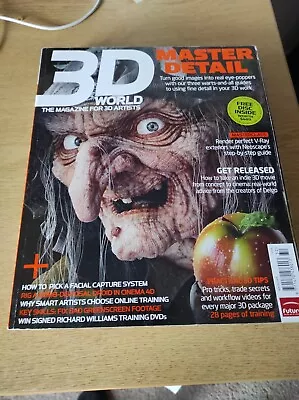 3D World Magazine #111 Winter 2008 With CD Master Detail - B163 • £2.99