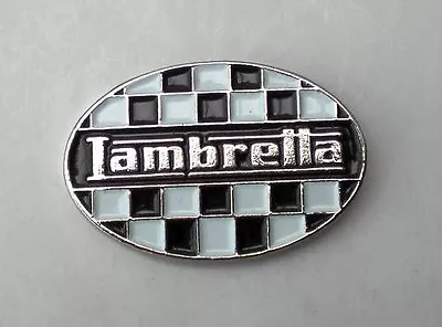 Lambretta Scooter Ovel Pin Badge New  • £2.99