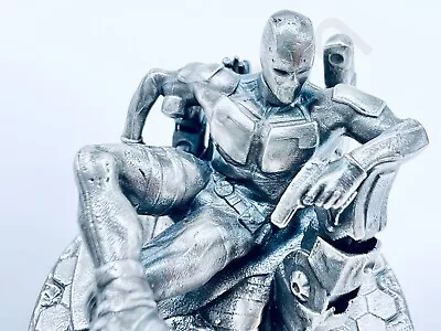 * 3.2 Oz Hand Poured 999 Silver Bar Deadpool Investment Grade Bullion Art Statue • $312