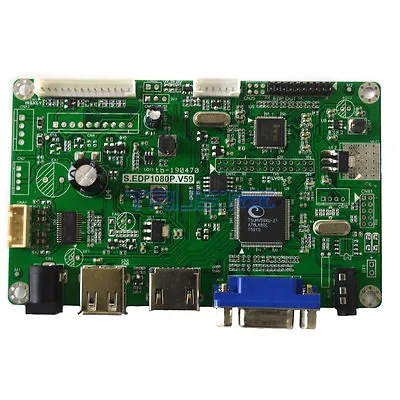 HDMI To EDP LCD Driver Controller Board For 1920x1080 N156HHE-GA1 LCD Screen • $16.99