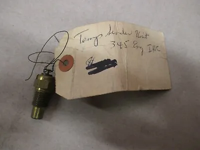 International Guage Temp Sending Unit For 345 Engine Truck Parts Dt466 Nos • $34.99