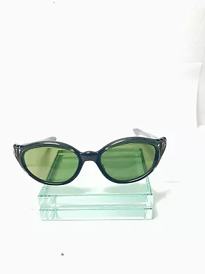 Vintage French Cateye Sunglasses 46/18 1950s • $114.99