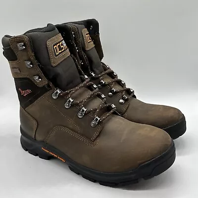 Danner  Crafter 8  Brown Work Waterproof Boots Men Size 8.5 D 12437 • $159.99