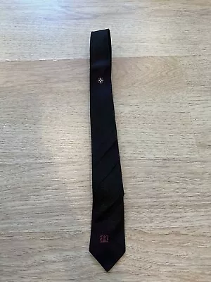 Vintage Wembley Tie Skinny Metallic 2  (XZK.4.15.5) • $0.99