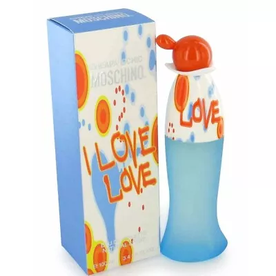 I Love Love By Moschino EDT Spray 3.3 Oz ((100 Ml) • $32.99