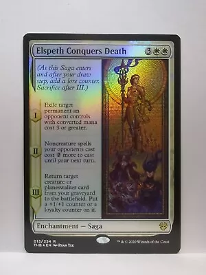 MTG Elspeth Conquers Death Theros Beyond Death THB 13/254 Foil Rare • $4