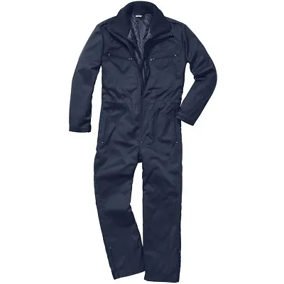Brandit Panzerkombi Overall Tactical Marine Coverall Mens Work Suit Navy Blue • £100.95